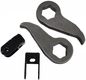 1 Inch-3 Inch Leveling Kit Torsion Keys w/ Shock Extenders 11-19 Silverado/Sierra 2500 HD/3500 HD Freedom Off-Road