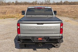 Hard Tri-Fold Flip Up Bed Cover | 6'9" Bed | Chevy/GMC Silverado/Sierra 2500HD/3500HD (20-25) Hard Tri-Fold Flip Up Bed Cover | 6'9" Bed | Chevy/GMC Silverado/Sierra 2500HD/3500HD (20-25)