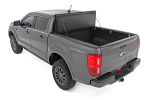 Hard Tri-Fold Flip Up Bed Cover | 5' Bed | Ford Ranger 2WD/4WD (2019-2023) Hard Tri-Fold Flip Up Bed Cover | 5' Bed | Ford Ranger 2WD/4WD (2019-2023)