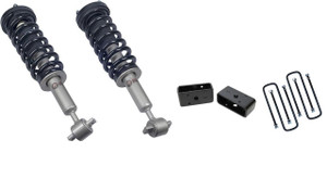 Front 3 Inch Lift Struts w/ Rear 2 Inch Blocks (RWD Only) 2021-Present Ford F-150 Freedom Off-Road Front 3 Inch Lift Struts w/ Rear 2 Inch Blocks (RWD Only) 2021-Present Ford F-150 Freedom Off-Road