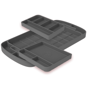 S&B Silicone Tool Tray 3pc. Set - Charcoal