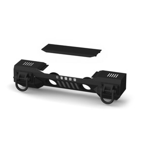 Rugged Ridge XHD Aluminum Front Bumper Non-Winch Mount JK