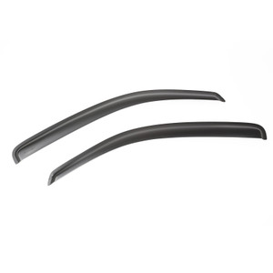 Rugged Ridge Front Window Visors Black 05-13 Tacoma Reg. Cab