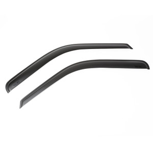 Rugged Ridge Window Visor Front Black Tape 99-14 F250-F550 Crew