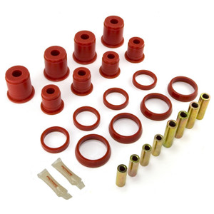 Rugged Ridge Rear Control Arm Bushing Kit Red 93-98 G. Cherokee