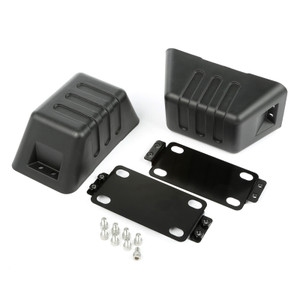 Rugged Ridge XHD Bumper Tow Point Covers 07-18 Jeep Wrangler JK