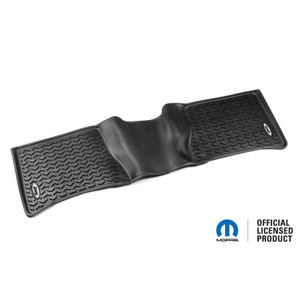 Rugged Ridge Floor Liner Rear Black 1999-2004 Jeep Logo Grand Cherokee WJ