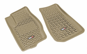 Rugged Ridge Floor Liner Front Tan 2005-2010 Jeep Grand Cherokee 06-09 Commander WK / XK