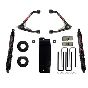 Skyjacker 17-18 GM 1500 4WD 3.5-4in UCA Lift Kit w/Rear Black Max B8500 Shocks