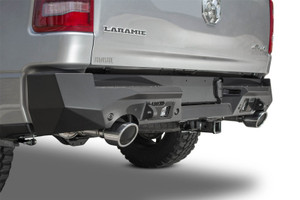 Addictive Desert Designs 2019 Ram 1500 Hammer Black Stealth Fighter Rear Bumper w/ Sensor Cutouts