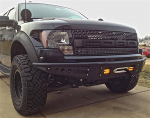 Addictive Desert Designs 10-14 Ford F-150 Raptor Venom Front Bumper w/ Winch Mount