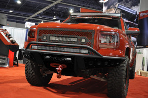 Addictive Desert Designs 14-15 GMC Sierra 1500 Stealth Front Bumper w/ Winch Mount