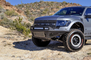 Addictive Desert Designs 10-14 Ford F-150 Raptor Stealth Fighter Front Bumper