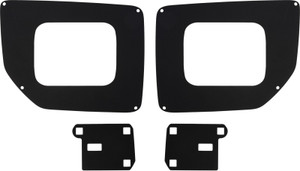 Rigid Industries 2015 GMC 2500/3500 - Fog Light Mounts (Fits Two D-Series)