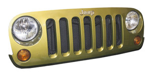 DV8 Offroad 2007-2018 Jeep JK Black Mesh Grille