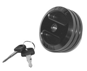 DV8 Offroad 2001-2018 Jeep TJ/JK Billet Gas Cap Black