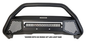 Go Rhino 19-20 Chevrolet Silverado1500 RC4 LR Complete Kit - w/20in Light bar - Tex Blk