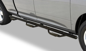 Go Rhino 11-13 Chevrolet Silverado 2500HD/3500HD Dominator D3 Modular SideSteps - W2W - Black