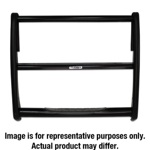 Go Rhino 92-96 Ford Bronco F-150 3000 Series StepGuard - Black (Center Grille Guard Only)