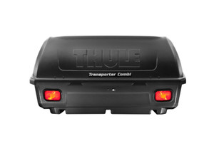 Thule Transporter Combi Tilt-Down Hitch Cargo Box (Incl. Pre-Wired Tail Lights/License Plate Adap.)