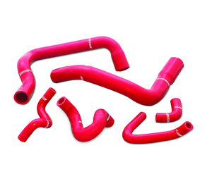 Mishimoto 86-93 Ford Mustang Red Silicone Hose Kit Mishimoto 86-93 Ford Mustang Red Silicone Hose Kit