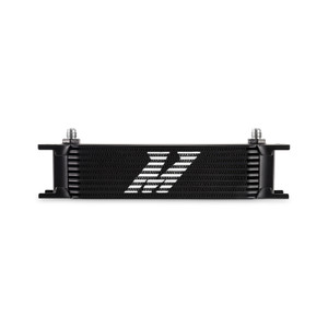 Mishimoto Universal - 6AN 10 Row Oil Cooler- Black
