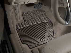 WeatherTech 2007-2014 Volvo S80 Front Rubber Mats - Cocoa