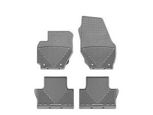 WeatherTech 07-11 Volvo S80 Front and Rear Rubber Mats - Grey