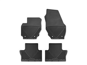 WeatherTech 07-11 Volvo S80 Front and Rear Rubber Mats - Black