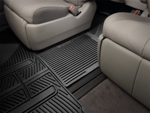 WeatherTech 11+ Toyota Sienna Rear Rubber Mats - Black W247