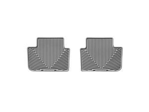 WeatherTech 04+ BMW X3 Rear Rubber Mats - Grey