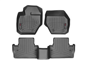 WeatherTech 11+ Volvo S60 Front and Rear Floorliners - Black