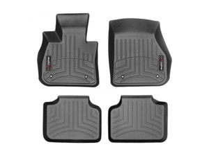 WeatherTech 2016+ BMW X1 Front FloorLiner - Black 448811-447482