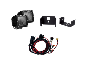 Rigid Industries 2017-2018 Ford Super Duty Fog Light Mount Kit - Fits 2 D-Series