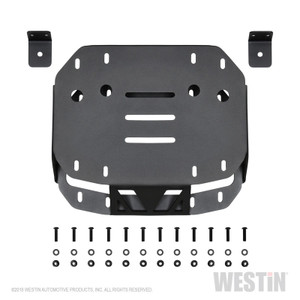 Westin 18-19 Jeep Wrangler JL WJ2 Spare Tire Relocator - Textured Black