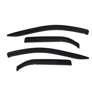Westin 2007-2011 Toyota Yaris Sedan Wade Slim Wind Deflector 4pc - Smoke