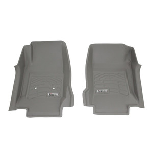 Westin 2015-2018 Chevrolet/GMC Colorado/Canyon Ext/Crew Cab Wade Sure-Fit Floor Liners Front - Gray