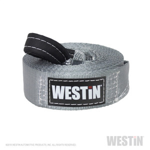 Westin Tow Strap 30 ft x 3 in rated at 18000 lbs. - Charcoal