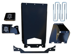 ICON 11-16 GM HD 6-8in Skid Plate/Diff/Block/U-Bolts