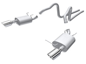 Borla 2011 Ford Mustang 3.7L 6cyl 6spd RWD SS S-Type Catback Exhaust