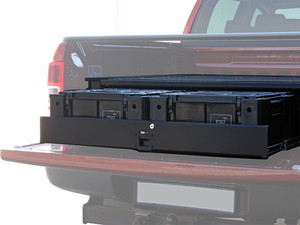 Ford Ranger T6 DC Wolf Pack Drawer Kit - by Front Runner Ford Ranger T6 DC Wolf Pack Drawer Kit - by Front Runner