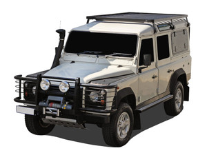 Land Rover Defender 110 (1983-2016) Slimline II 3/4 Roof Rack Kit / Tall - by Front Runner Land Rover Defender 110 (1983-2016) Slimline II 3/4 Roof Rack Kit / Tall - by Front Runner