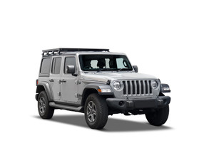 Jeep Wrangler 4xe (2021-Current) Slimline II 1/2 Roof Rack Kit - by Front Runner Jeep Wrangler 4xe (2021-Current) Slimline II 1/2 Roof Rack Kit - by Front Runner