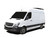 Dodge Sprinter Van (2007-Current) Slimline II 1/4 Roof Rack Kit - by Front Runner