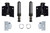 ICON 2005+ Toyota Tacoma Rear Hyd Bump Stop Kit