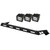 Rugged Ridge 07-18 Jeep Wrangler JK 3 Cube LED Hood Light Bar Kit