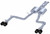 MBRP 2015+ Dodge Challenger 3.6L SS 2.5in Quad Tip Split Rear Exit w/ Carbon Fiber Tips - T304