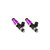 Injector Dynamics ID1050X Injectors 14mm (Purple) Adaptors -204 / 14mm Lower O-Rings (Set of 2)