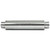 MBRP Universal Quiet Tone Muffler 4in Inlet/Outlet 24in Body 6in Dia 30in Overall T409