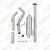 MBRP 05-13 Toyota Tacoma 4.0L EC/CC Cat Back Single Exit Aluminized Exhaust